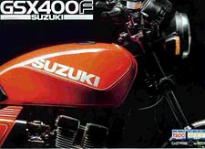 Suzuki GSX400F Katana brochure from Japan